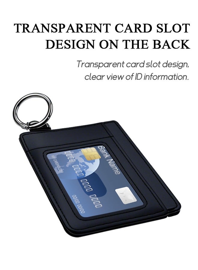 Beyond Airtag Case, Ultra Thin Airtag Card With Wallet Holder,Airtag Case Accessories (Black)  - Image 3