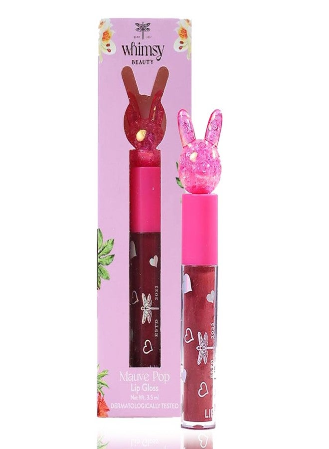 ويمسي ملمع شفاه موف سباركل من ويمسي بيوتي للأطفال والمراهقين | تركيبة خفيفة الوزن وغير لزجة بلمسة نهائية لامعة | مظهر لامع يدوم طويلاً | من 4 إلى 16 سنة | عضوي، طبيعي، خالٍ من المواد الكيميائية | 3.5 مل - Image 1