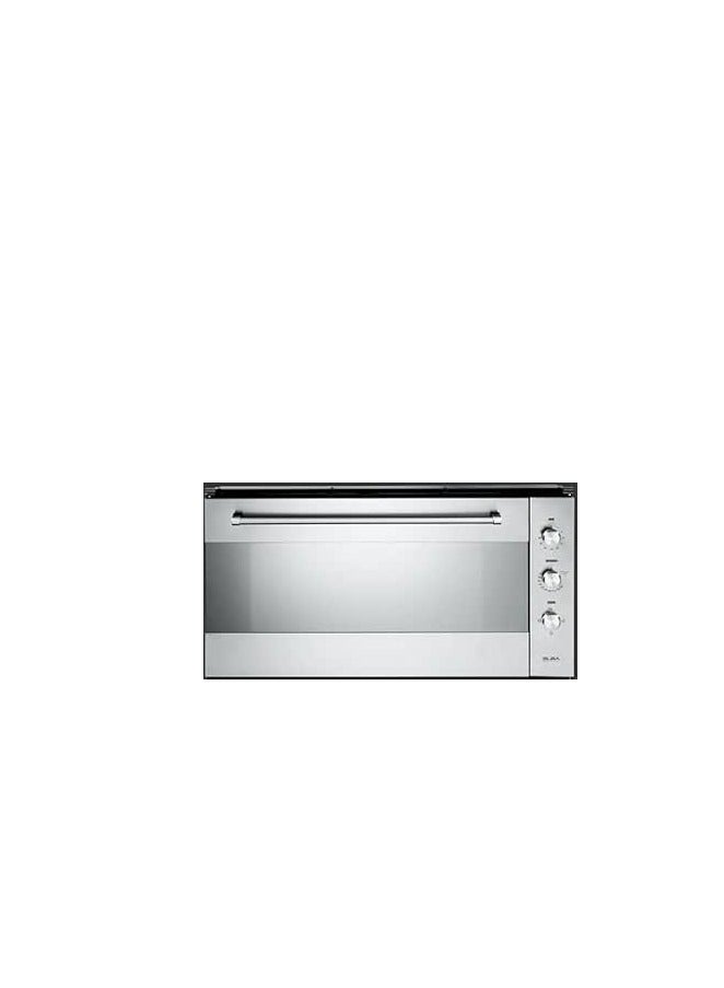 Elba Built In Gas Oven 90CM, Capacity 74L, Stainless Steel With 7 Functions And Gas Grill-109-52XN