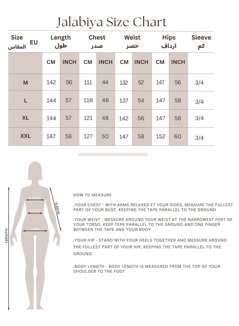 IKKXA Two Pieces Unique Modest Outfit IK1042 Blue - Image 5