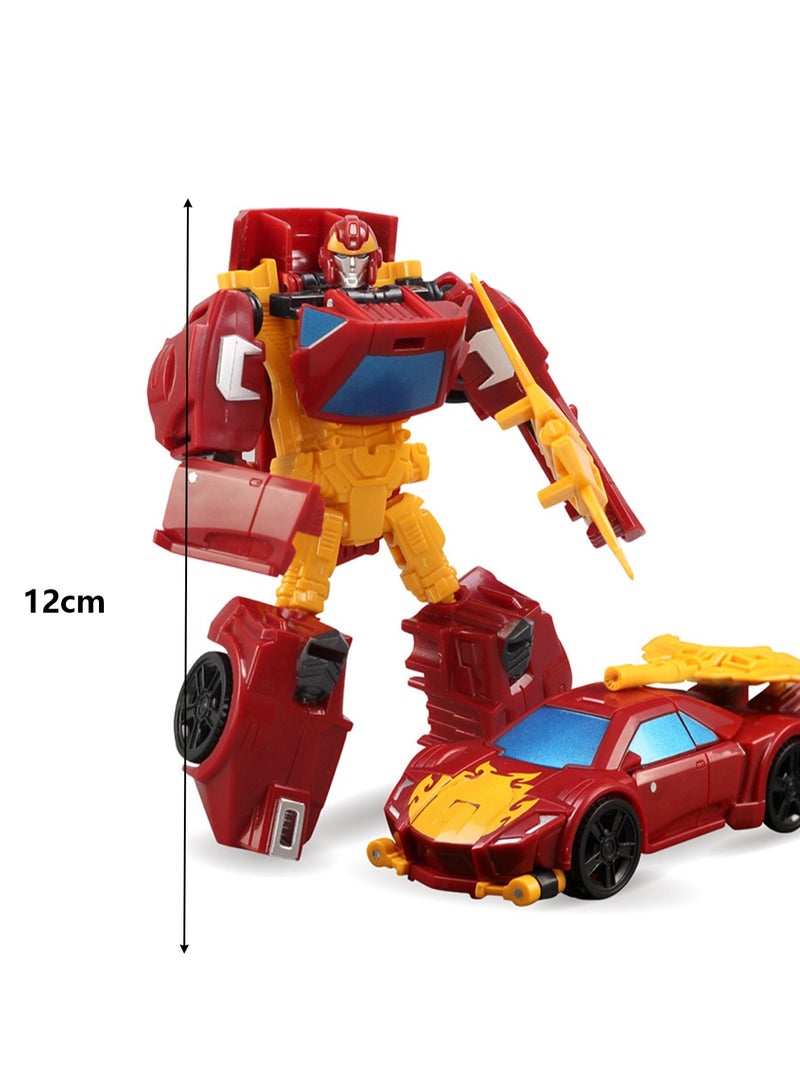 Transformed Toy Car Children's Educational Model Boy Birthday Gift Robot Figure Desktop Ornaments (Hot Break) - Image 2