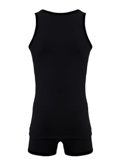 كوتونيل Cottonil  طقم حماله وبوكسر رجالى-اسود  - Image 2