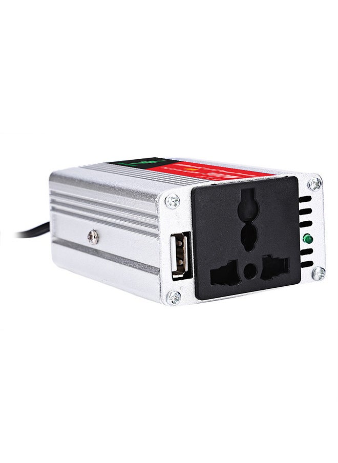 Generic Portable Inverter Car Power Inverters DC12Volt To AC220Volt Transformer 300W Car Power Converter USB Adapter Auto Inverters  - Image 5