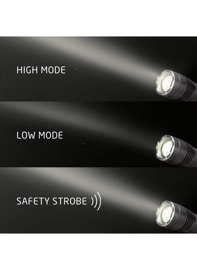Eveready Eveready LED Flashlights (4-Pack) S300 PRO, IPX4 Water Resistant Tactical Flashlight, Bright EDC Torches for Camping, Outdoors, Power Outage Emergencies  - Image 4