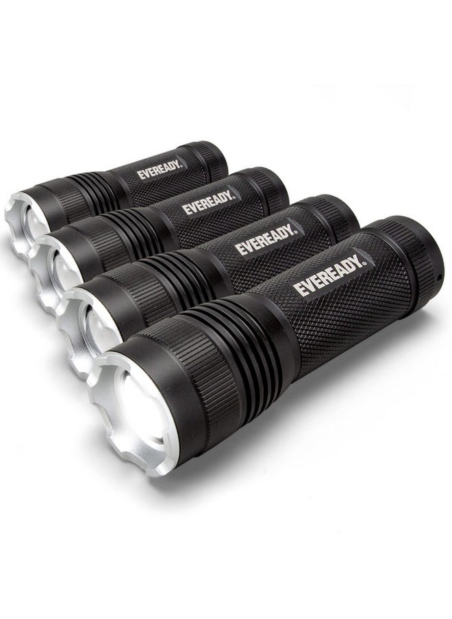 Eveready Eveready LED Flashlights (4-Pack) S300 PRO, IPX4 Water Resistant Tactical Flashlight, Bright EDC Torches for Camping, Outdoors, Power Outage Emergencies  - Image 1