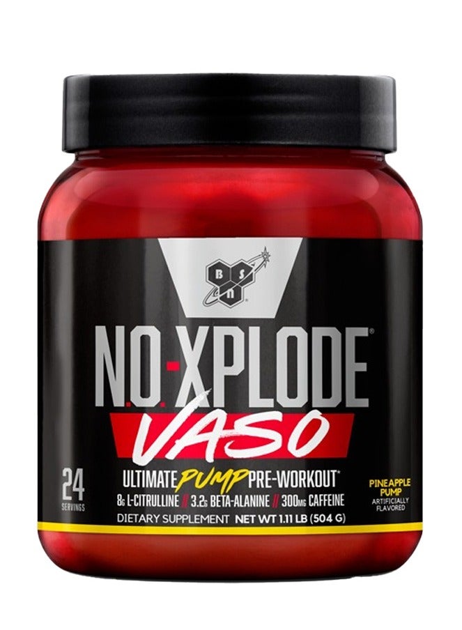 BSN NO-Xplode Vaso Pump, 1.11 lb – Pineapple Pump Flavor