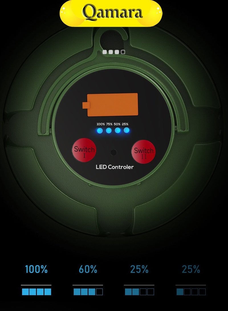 QAMARA LED strip lights with portable, fast storage, can be used outdoors or indoors to enhance the ambiance at night. - Image 5