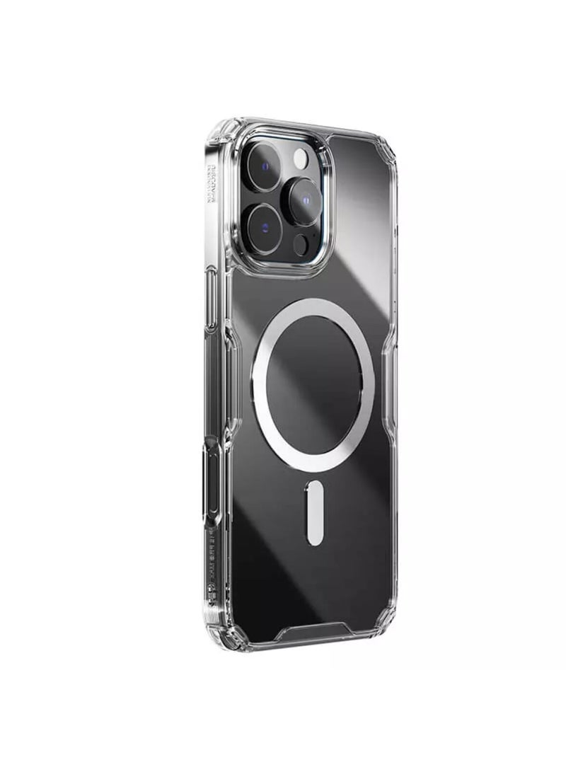 Nillkin Nillkin High Quality Nature TPU Pro Magnetic Case For Apple iPhone 16 Pro Max Clear  - Image 5