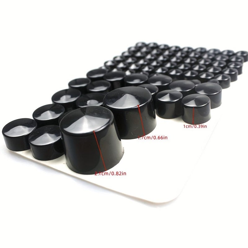 Motorcycle Chrome Screw Cap Bolt Toppers Frame Nut Cover For Softail Twin Cam 2007 Up - Image 3