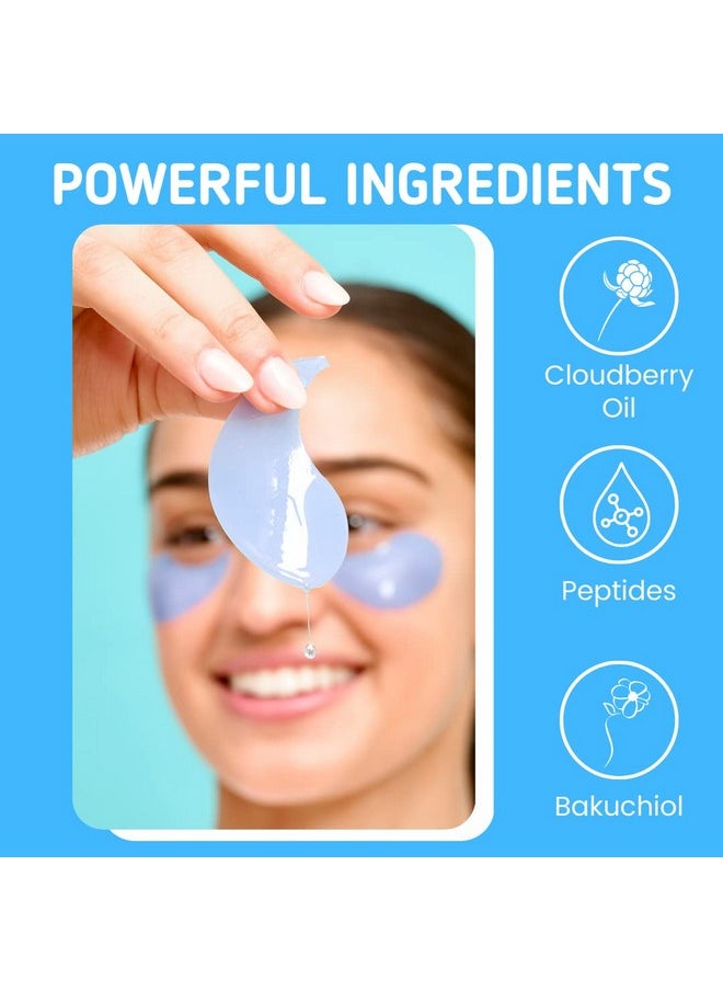 Patchology - Patchology Iced Cooling Under Eye Mask Patches With Peptides Cloudberry Oil And Bakuchiol. Cool Eye Gels To Firm Skin And Soothe Reduce Fine Lines And Under Eye Bags By Patchology 5 Pair - Image 1