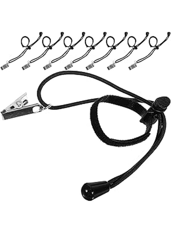 8 Pcs Heavy Duty Background Cloth Clamps For Photo Studio Support Equipment Black - Image 1
