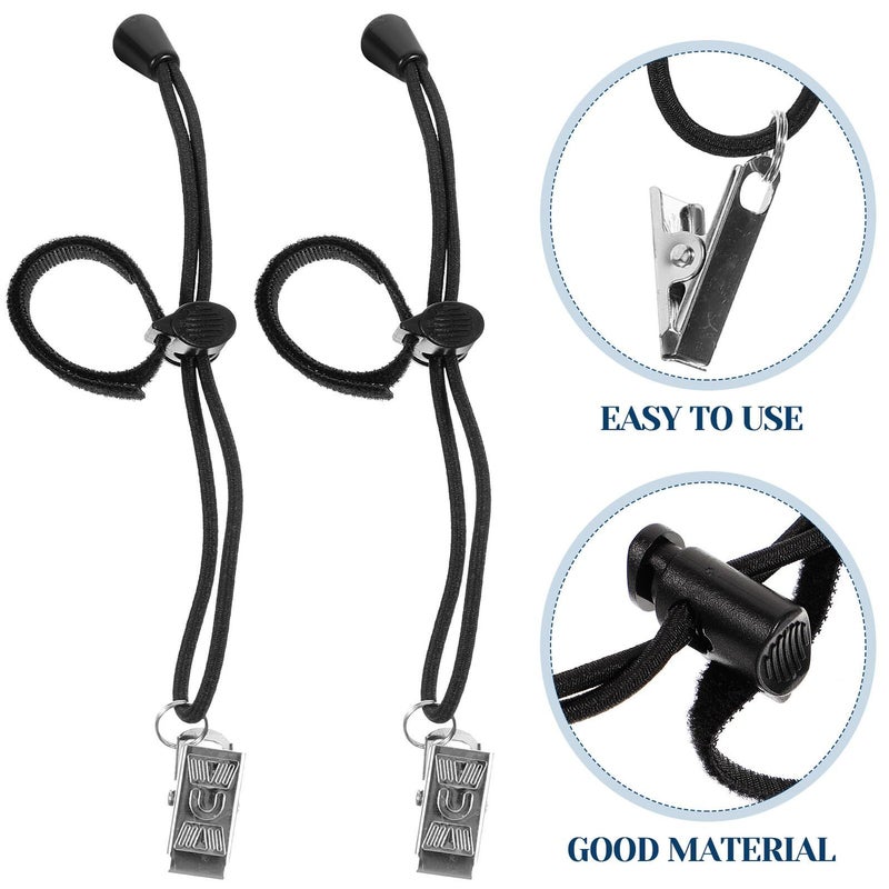 8 Pcs Heavy Duty Background Cloth Clamps For Photo Studio Support Equipment Black - Image 4