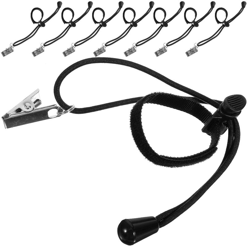 8 Pcs Heavy Duty Background Cloth Clamps For Photo Studio Support Equipment Black - Image 2