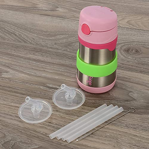 Greant 2 PCS Replacement Straws compatible with THERMOS FOOGO 10 OZ Bottles (Model BS535), Replacement Parts compatible with FOOGO 10 oz, Included 4 PCS Straws - Image 4