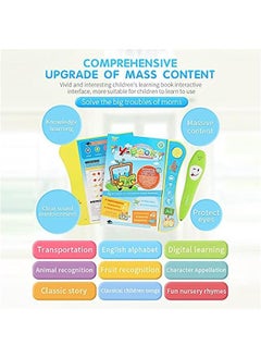 MOXO Sound Board Book for Kids Interactive Children's Sound Book with Learning Pen Parentchild Interaction Fun Educational Toys for 3 Years  - Image 4