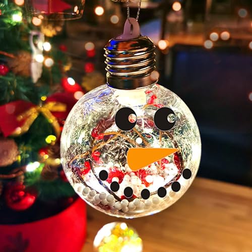 Acoavo Cute Snowman Face Stickers 32pcs Small Snowman Wall Decals Vinyl Snowman Faces Cup Stickers,Christmas Stickers for Snowman Face - Image 4
