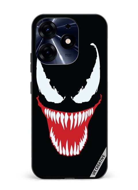 Protective Case Cover For Tecno Spark 10 Pro Spiderman Evil Design Multicolour
