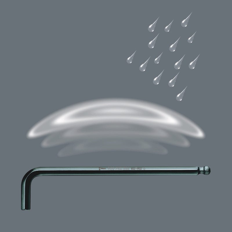 Wera 950/13 Hex-Plus Imperial 1 Sb L-Key Set Imperial Blacklaser - Image 5