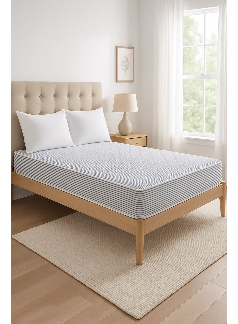 THE MATTRESS FACTORY Diamond – 190x90x10 cm Soft Medicated Mattress (Single Size) - Image 1