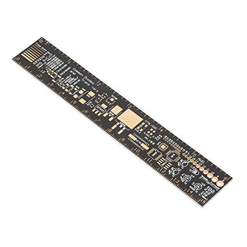 Hilitand Multifunctional PCB Ruler, Engineering Scale Printed Circuit Board Ruler Measuring Tool 15cm/6.3inch - Image 3