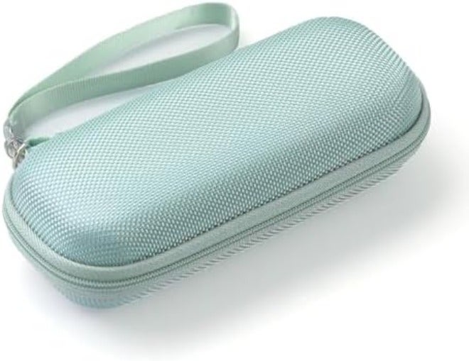 AGPTEK Carrying Case, EVA Zipper Carrying Hard Case Cover for Digital Voice Recorders, MP3 Players, Storage Holder for 3D Printing Pen, USB Cable, Earphones, Memory Cards, U Disk, Blue - Image 1