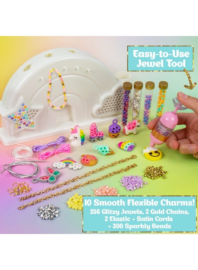 Just My Style Glitzy Pop Jewel Pen Sparkling Charm Studio Gem Your Own Accessories Gemming Kit For Diy Jewelry Charms Great Girl’S Night Activity Or Birthday Party For Kids Ages 6 7 8 9 - Image 5