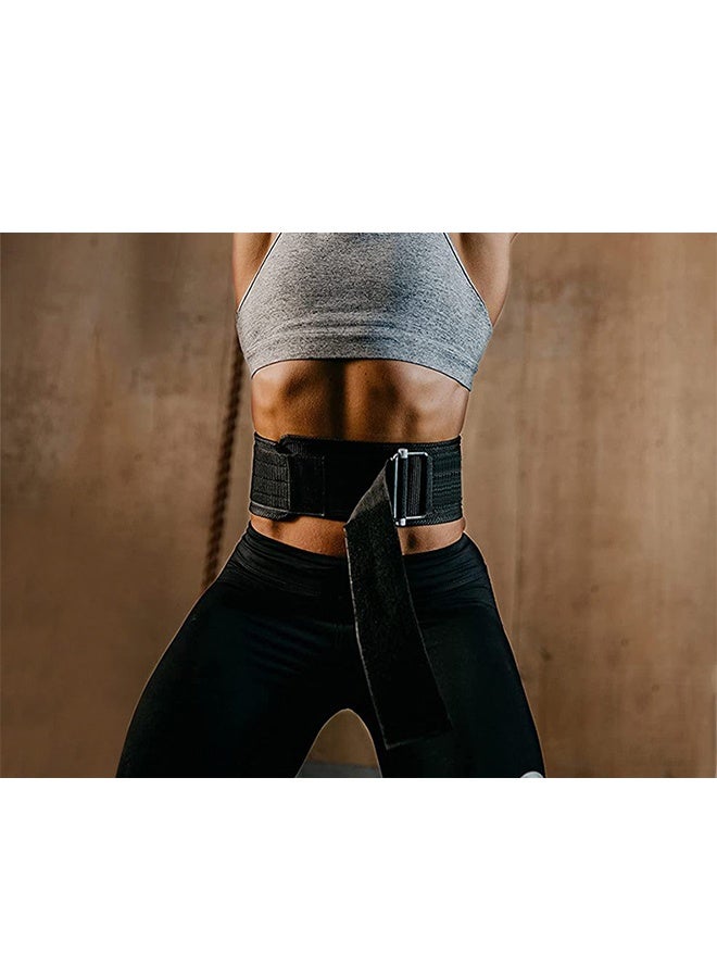 Generic Self-Locking Weight Lifting Belt- Elite Self-Locking Gym Belt - Premium Support for Functional Fitness, Weightlifting, and Olympic Training - Adjustable and Secure  - Image 4