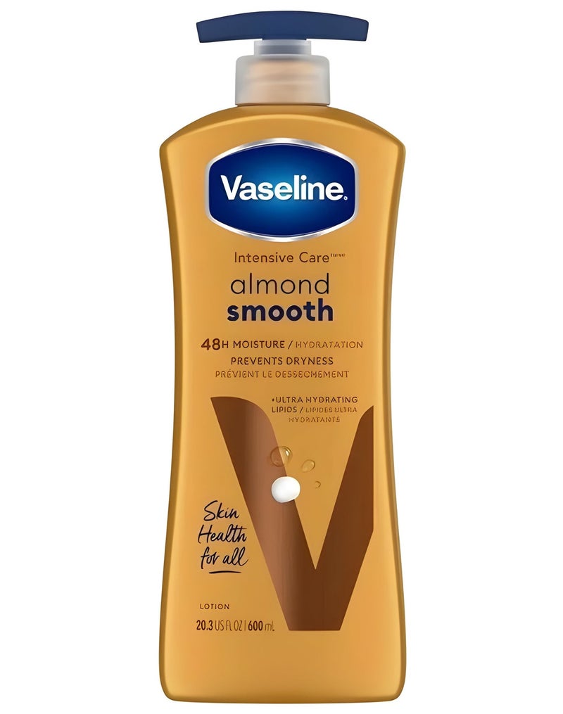 Vaseline Intensive Care almond smooth LOTION 600 mL - Image 1