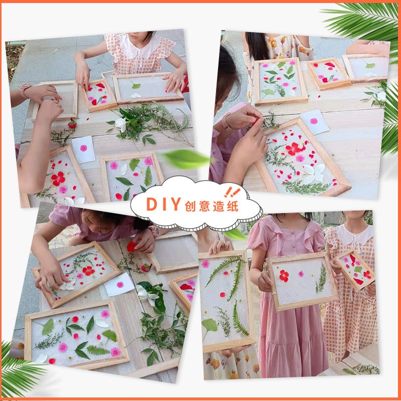 Ancient Papermaking Technique Fun Diy Kit Children'S Educational Toys Kindergarten Art Creativity - Image 5