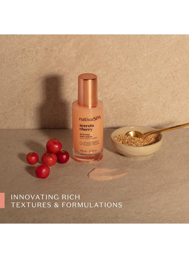 NATIVA SPA O BOTICÁRIO NATIVA SPA O BOTICÁRIO, Acerola Cherry Renewing Body Serum, Lightweight Hydration for Luminous Skin, 3.38 Ounce (100 ml) - Image 4