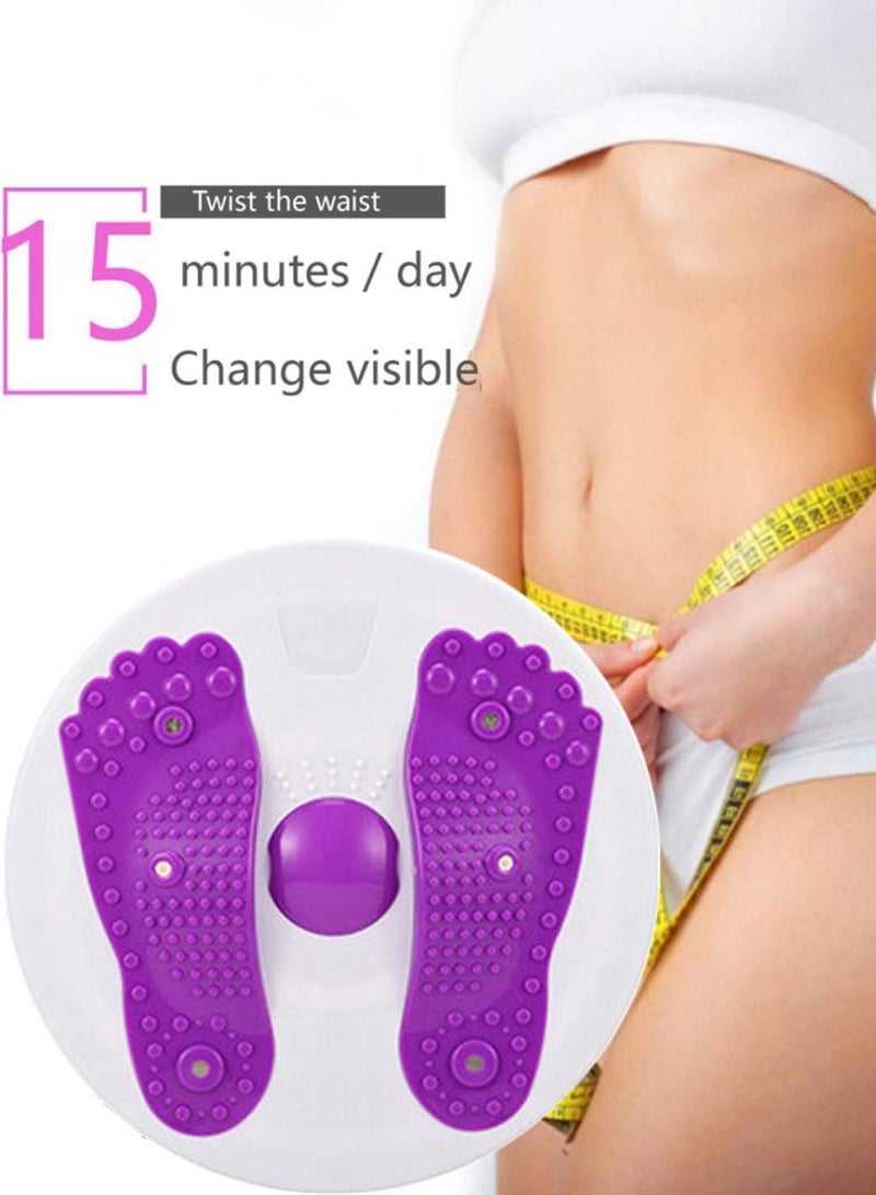 ISHWAZ Twisting Board For Waist Exercise, For Efficiently Burning Fat Slimming Exercise, Fitness Equipment For Enhancing Waist and Abdominal Strength, Rotating Board For Foot Massage Relaxation - Image 4
