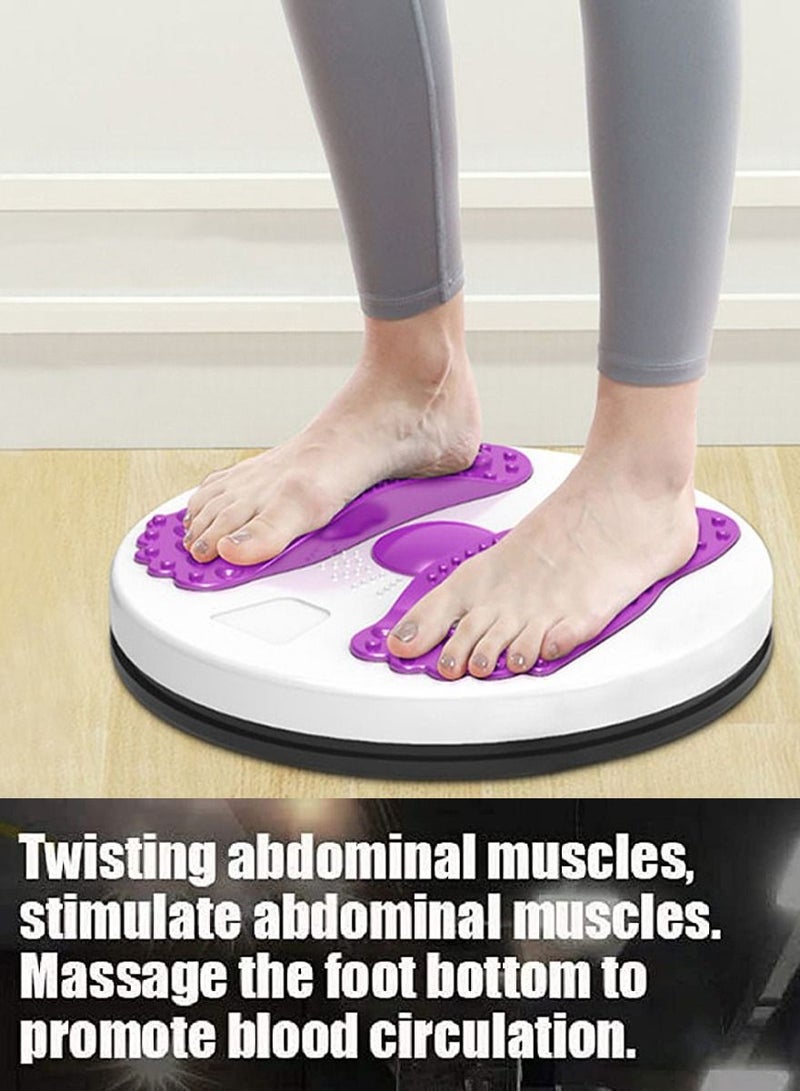 ISHWAZ Twisting Board For Waist Exercise, For Efficiently Burning Fat Slimming Exercise, Fitness Equipment For Enhancing Waist and Abdominal Strength, Rotating Board For Foot Massage Relaxation - Image 5