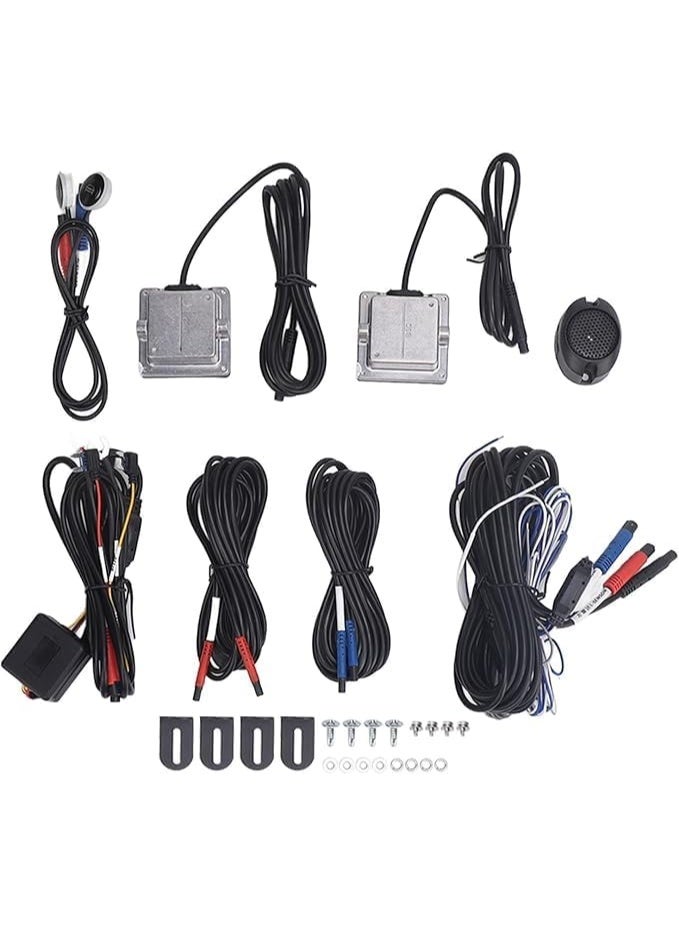 SHEZA STAR Blind Spot Detection System, BSD Lane Change Assistance, High Accuracy LED Buzzer BSD Monitoring Assistant,24GHZ Sensor, Waterproof  - Image 1