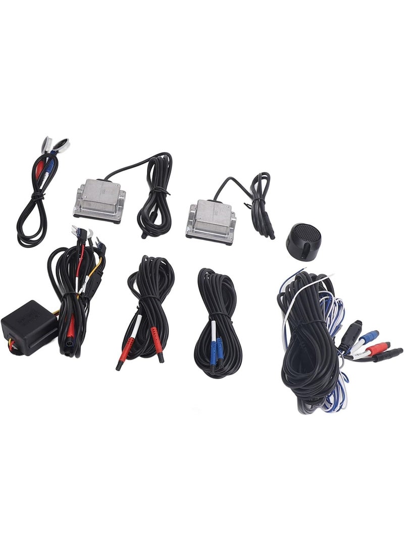 SHEZA STAR Blind Spot Detection System, BSD Lane Change Assistance, High Accuracy LED Buzzer BSD Monitoring Assistant,24GHZ Sensor, Waterproof  - Image 2