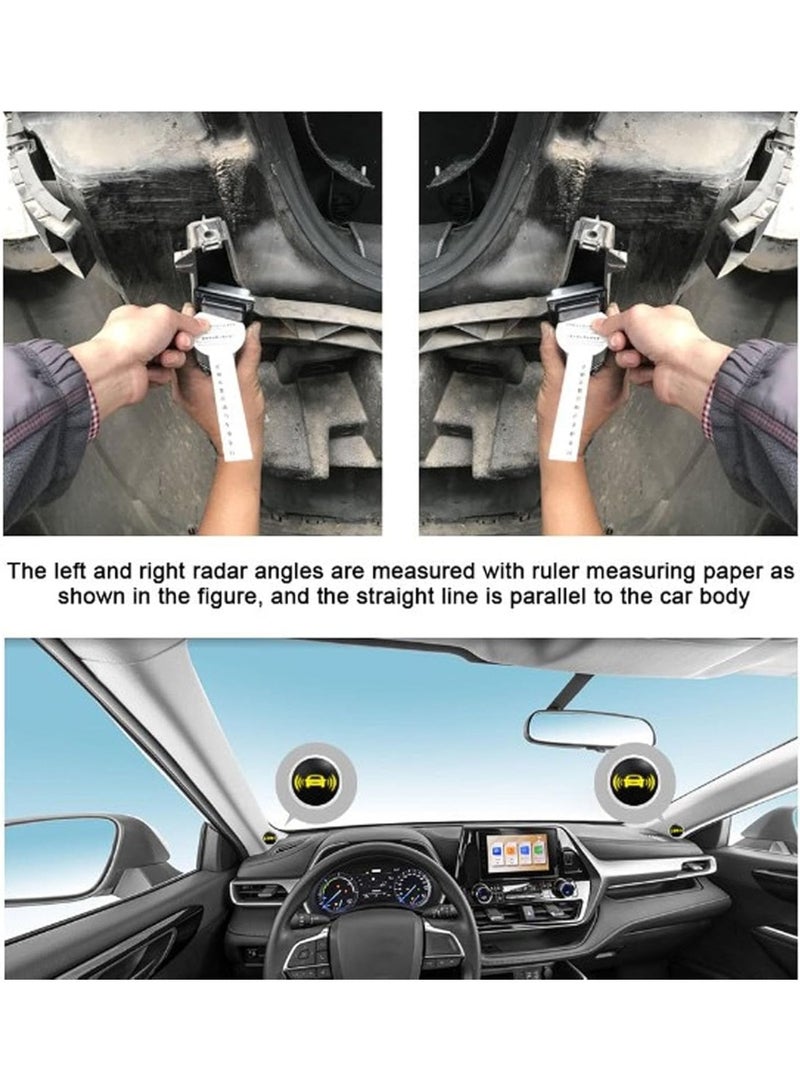 SHEZA STAR Blind Spot Detection System, BSD Lane Change Assistance, High Accuracy LED Buzzer BSD Monitoring Assistant,24GHZ Sensor, Waterproof  - Image 5