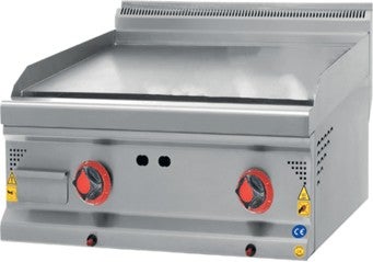 CSA Inox Karacasan Industrial 900 Series Counter Top LPG Cylinder Flat Plate Grill 