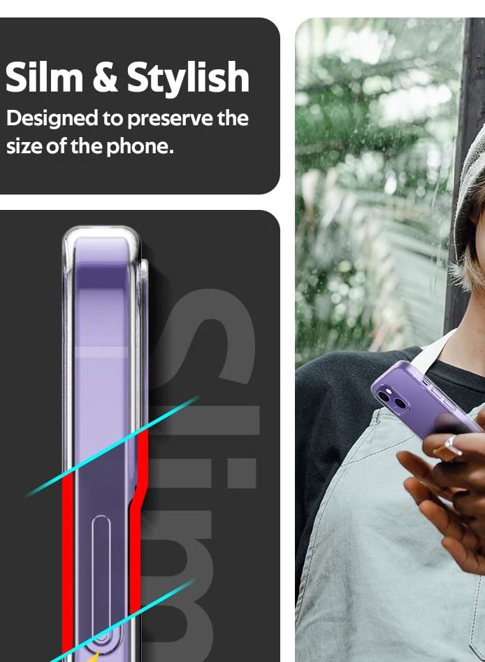 BORTONY iPhone 14 Protective Case Clear TPU Soft Scratch-Resistant Anti-Drop Slim Thin Crystal Case Cover Compatible with iPhone 14 6.1Inch - Image 4