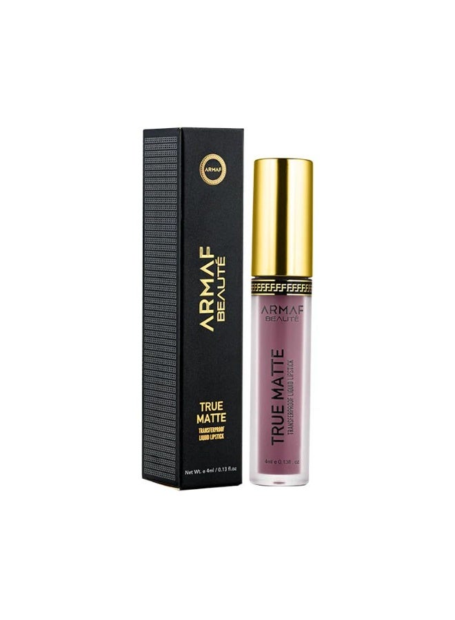 Armaf Beaute Armaf Beauté True Matte Liquid Lipstick - Long Lasting Lipstick 4ml Le Parfait