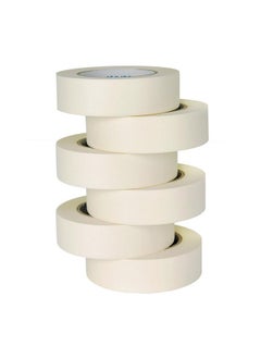 Masking Tape, Masking Tape 1.41 Inch Wide Thin Masking Tape Bulk White Painters Tape Beige Masking Tape For Painting Home Office School Stationery, 1.41 Inches X 60 Yards, 6 Rolls - pzsku/ZEA773D1CC576FAFA8F8CZ/45/_/1731922539/88395db2-ef87-40f1-99ec-b4ec55199dbf