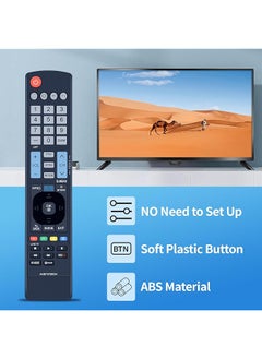 erorex New Akb73756524 Replacement Remote Control Fit For Lg Tv 32Ln5700 32Ln570B 39Ln5700 42Ln5700 47Ln5700 55Ln5700 60Ln5700  - Image 3