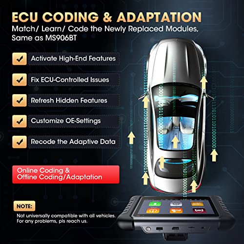 Autel MaxiPRO MP808S-TS Scanner, 2025 Bidirectional Control Scan Tool, 2-Year Free Updated, Full TPMS, ECU Coding Same as MP808BT Pro/MS906TS/MS906 Pro-TS, 31+ Services, All-System Scan & FCA AutoAuth - Image 3