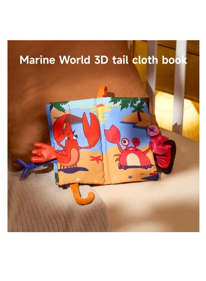 توما كيدز Tumama Kids Tail Cloth Book - Marine Life - Image 4