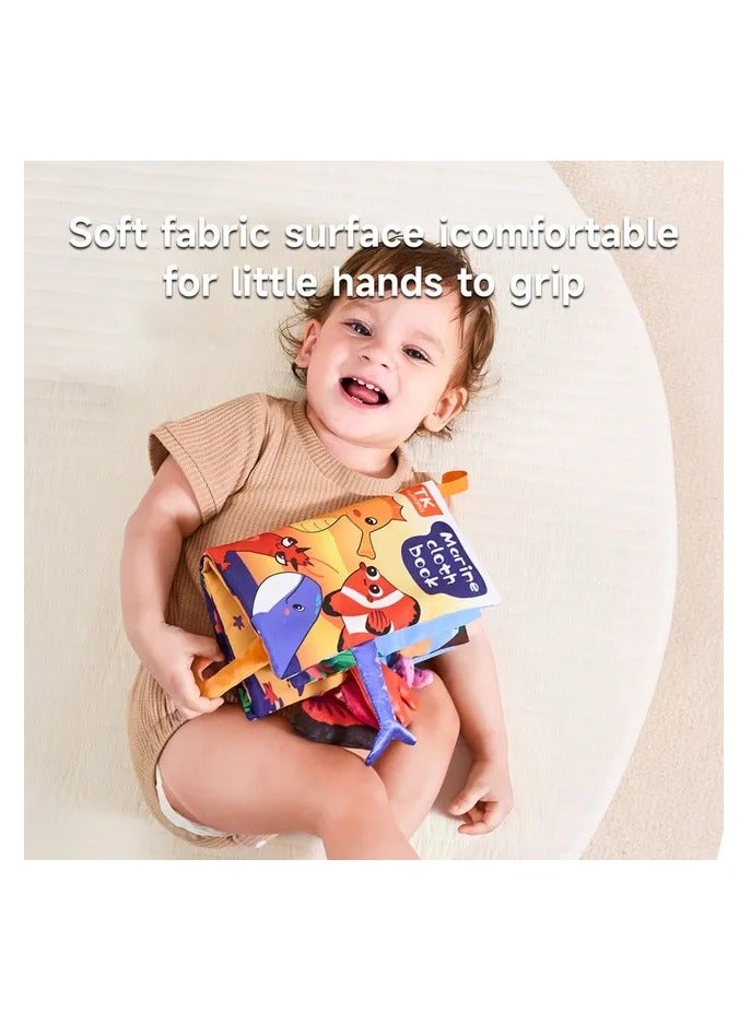 توما كيدز Tumama Kids Tail Cloth Book - Marine Life - Image 2