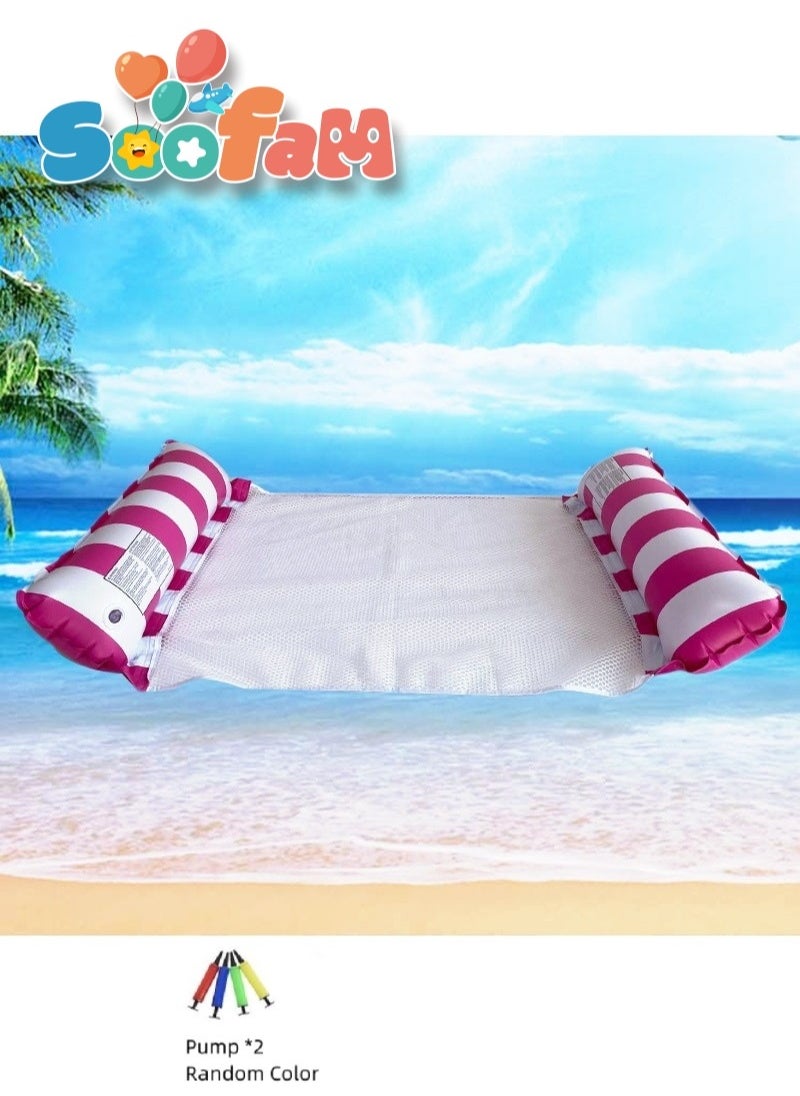 Soofam Multi-Purpose 4-in-1 Water Floating Chair Rafts (Saddle, Lounge Chair, Hammock, Drifter) for Swimming Pool  Beach And Water Amusement Park  - Image 1