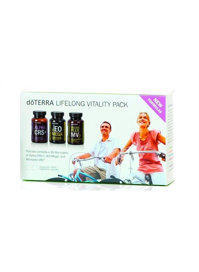 DoTerra حزمة الحيوية مدى الحياة - ألفا CRS+، xEO ميغا وميكروبلكس VMz - Image 1