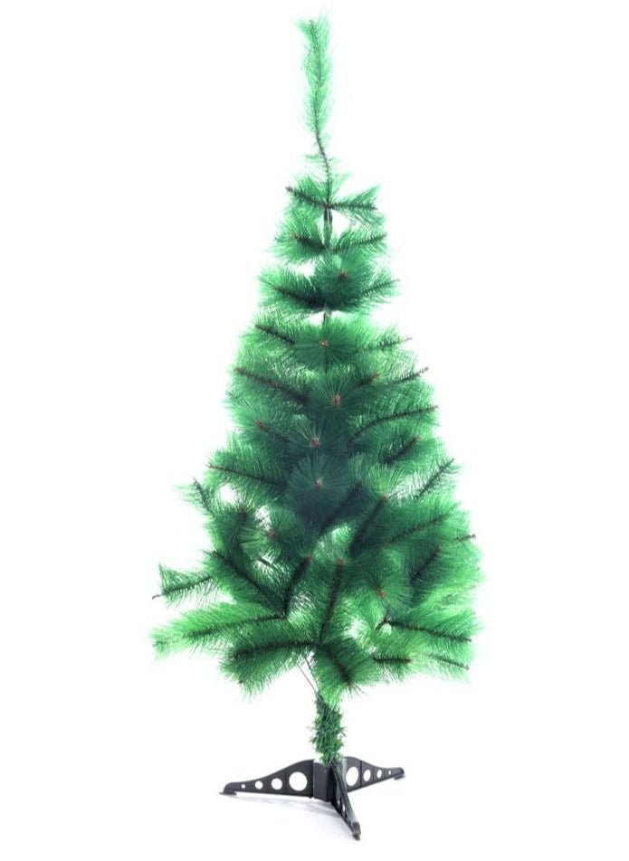 Artificial Green Pine Christmas Tree 80 tips with plastic stand (4 feet/120cm) - pzsku/ZEA77A12DF68756C52129Z/45/_/1664028903/a313763b-3117-4662-b524-aec90d04f831