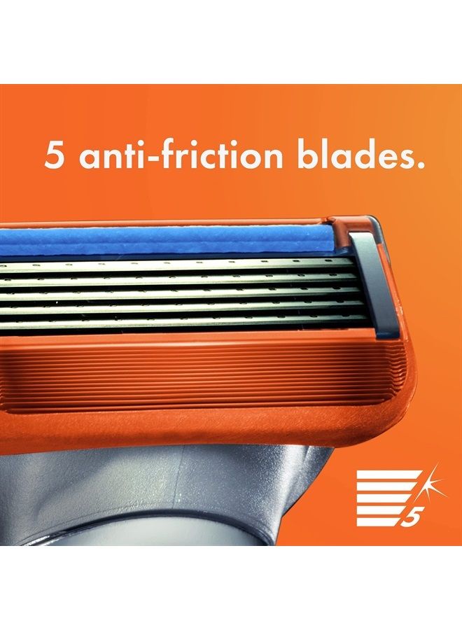 Gillette شفرات حلاقة فيوجن 5 للرجال، 4 شفرات بديلة - Image 1