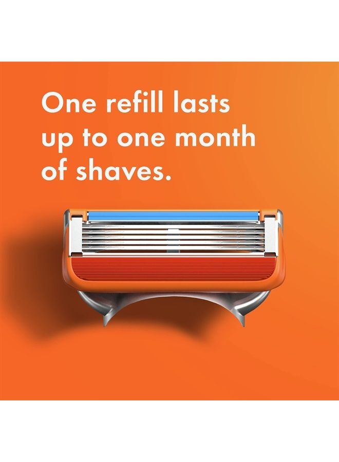 Gillette شفرات حلاقة فيوجن 5 للرجال، 4 شفرات بديلة - Image 3