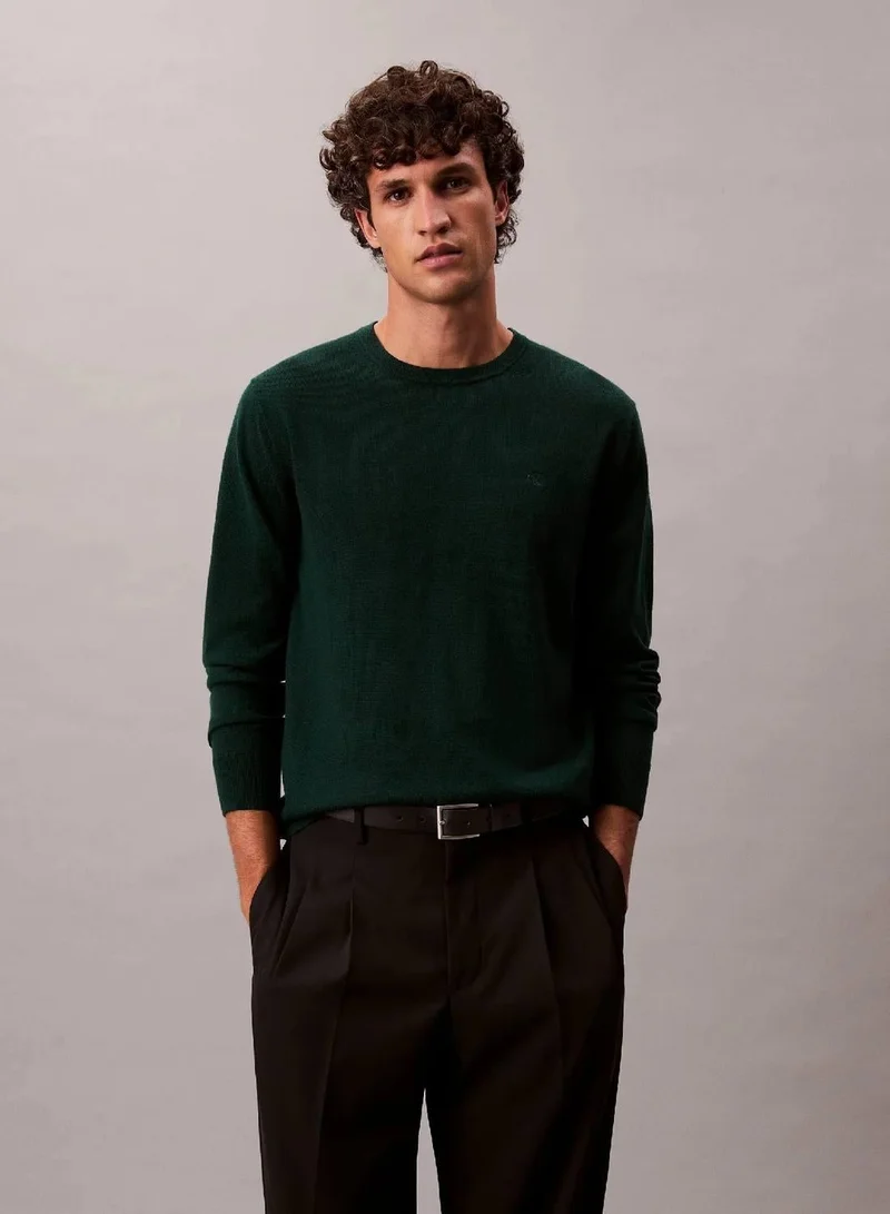 Calvin Klein Merino Wool Classic Sweater