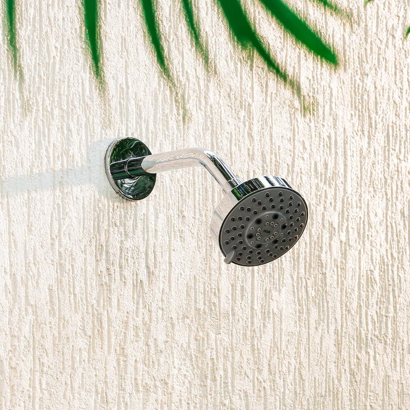 Mila India MILA AquaPulse Shower HeadMSXX0102CM ABS shower head surface 5 Function Nozzle Shower RainMassageBubbleMixMix 100mm - Image 1